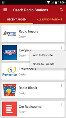 České Rozhlasové Stanice android App screenshot 7